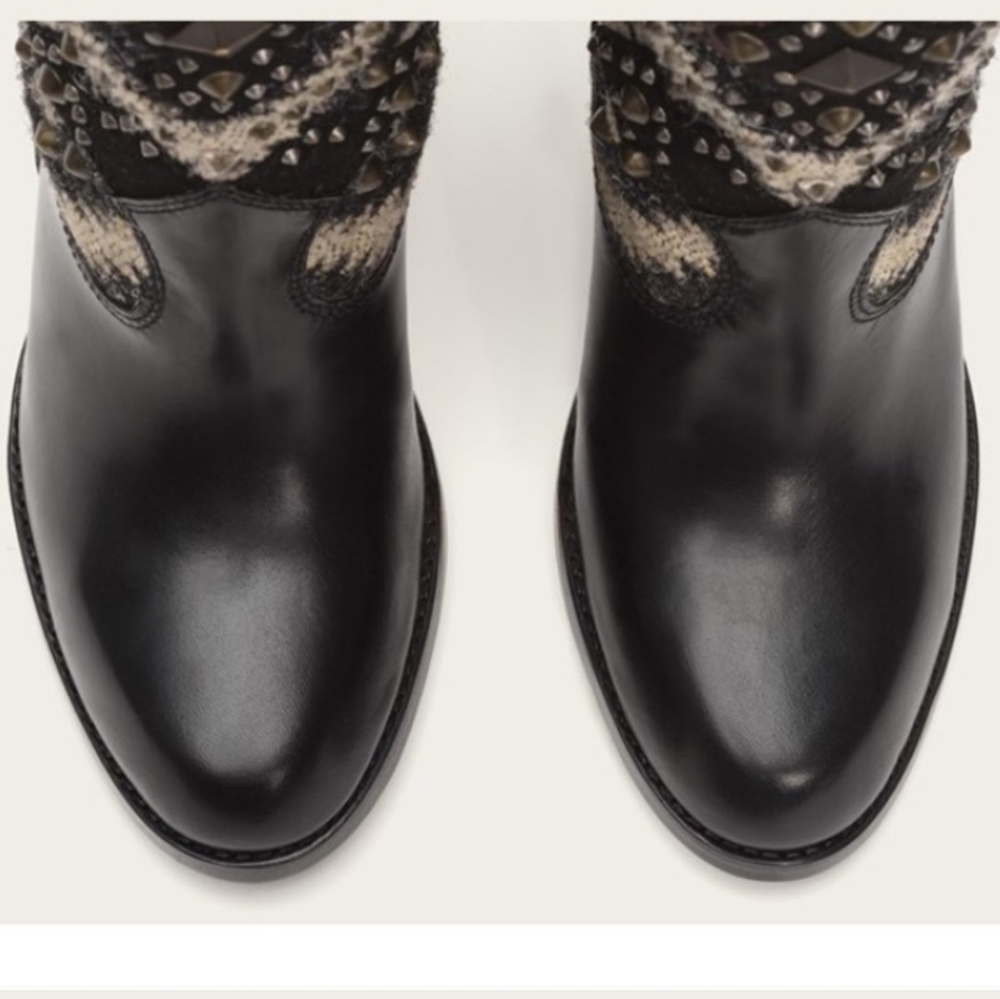 Frye Navajo Jenny Studded Heeled Boots - Picture 16 of 16